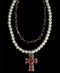 RED PEARL CROSS