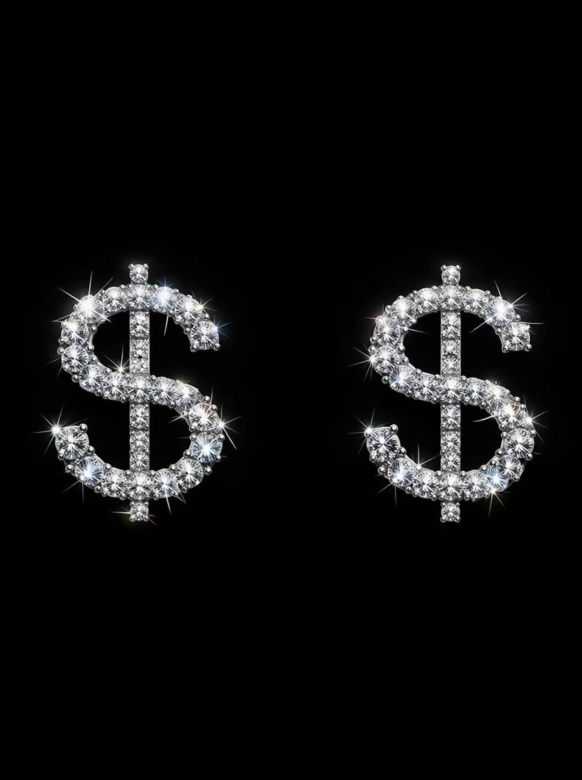 DOLLAR EARRINGS